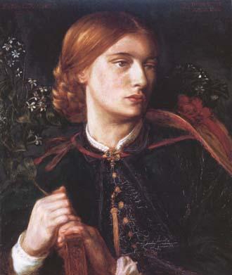 Dante Gabriel Rossetti Portrait of Maria Leathart (mk28) Sweden oil painting art